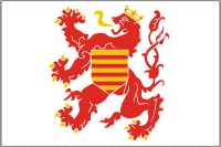 Limburg (province in Belgium), flag - vector image