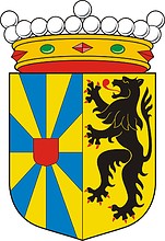 West Flanders (province in Belgium), coat of arms - vector image