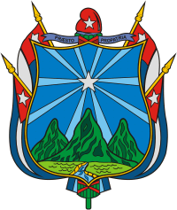 Oriente (province in Cuba), coat of arms - vector image