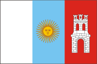 Cordoba (province in Argentina), flag - vector image