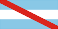 Entre Rios (province in Argentina), flag - vector image