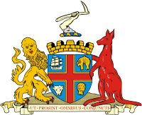 Adelaide (Australia), Wappen - Vektorgrafik