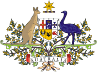 Australia, coat of arms - vector image