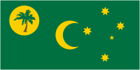 Cocos (Keeling) Islands (Australia), flag - vector image