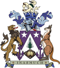 Norfolk Island (Australia), coat of arms - vector image