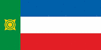 Khakassia, flag (2003) - vector image