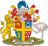 Wellington (New Zealand), coat of arms - vector image