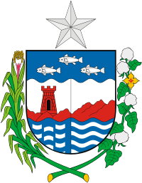 Alagoas (state in Brazil), coat of arms - vector image