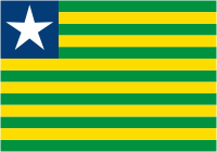 Piaui (state in Brazil), flag