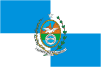 Rio de Janeiro (state in Brazil), flag - vector image