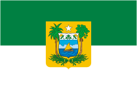 Rio Grande do Norte (state in Brazil), flag - vector image