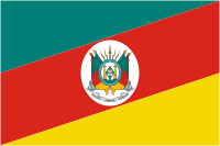Rio Grande do Sul (state in Brazil), flag