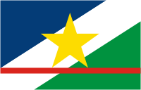 Roraima (state in Brazil), flag - vector image