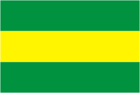 Каука (департамент Колумбии), флаг - векторное изображение