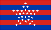 Magdalena (department in Colombia), flag - vector image