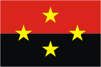 Norte de Santander (department in Colombia), flag - vector image