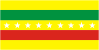 Флаг кантона Зарума (провинция Эль-Оро)