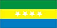Catamayo (canton in Ecuador), flag - vector image