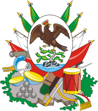 Vector clipart: First Mexican Empire, coat of arms (1822)