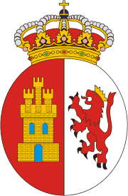 New Spain, coat of arms (1785) - vector image