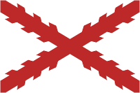 New Spain, flag (Cross of Burgundy)