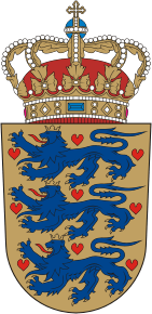 Dänemark, national Wappen