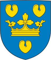 Copenhagen (amt in Denmark), former coat of arms - vector image