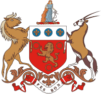 Cape Colony (South Africa), coat of arms (1876)