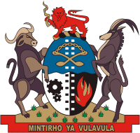 Gazankulu (former bantustan in South Africa), coat of arms - vector image