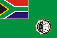 Vector clipart: South Africa Military intelligence division, flag