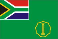 Vector clipart: South African Joint Support Division, flag