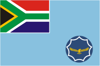 South African Air Force (SAAF), flag - vector image