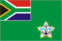 Vector clipart: South African Defence Force (SADF), flag (1994)