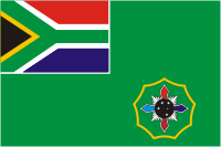 South African Joint Operations Division (CJ Ops), flag - vector image