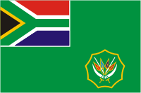 Vector clipart: South African National Defence Force (SANDF), flag