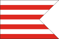 Banská Bystrica (Slovakia), flag - vector image