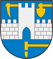 Banska Stiavnica (Slovakia), coat of arms - vector image