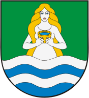 Vector clipart: Dudince (Slovakia), coat of arms