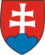 Словакия, герб - векторное изображение