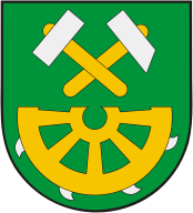 Kremnicke-Bane (Slovakia), coat of arms - vector image