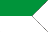 Nové Zámky (Slovakia), flag - vector image
