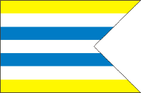 Puhov (Slovakia), flag - vector image