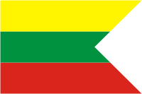 Stropkov (Slovakia), flag - vector image
