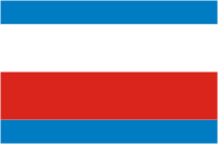 Trenčín krai (Slovakia), flag - vector image