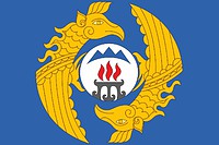 Vector clipart: Onguday rayon (Altai Republic), flag