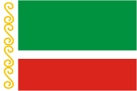 Чечня, флаг (2004 г.) - векторное изображение