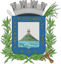 Montevideo (department in Uruguay), coat of arms - vector image