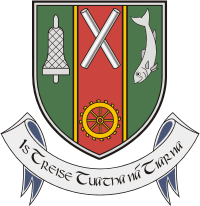 Balbriggan (Ireland), coat of arms - vector image