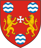Birr (Ireland), coat of arms - vector image