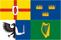Ireland, the four provinces flag